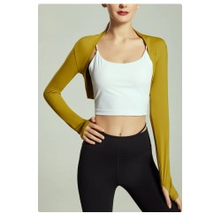 Chaqueta Fitness Manga Larga